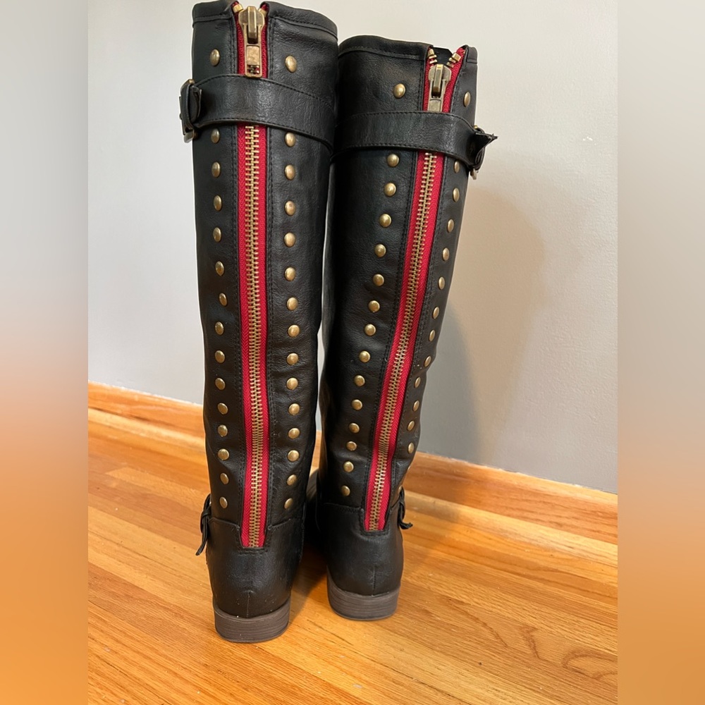 Journee Collection Spokane Riding Boot - Picture 6 of 9